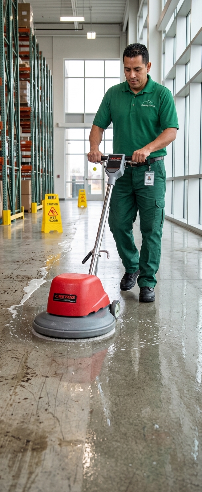Foreman 20DS floor stripping and waxing machine